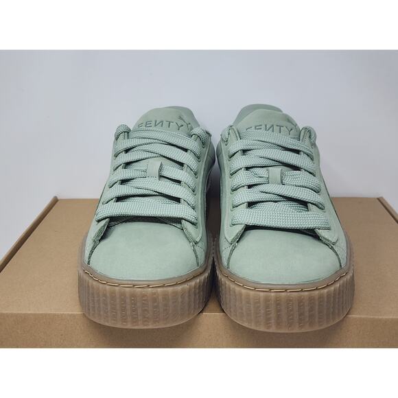 Puma Creeper Phatty Rihanna Fenty WMNS GREEN FOG 399865-02 Size 8.5w - Picture 2 of 7